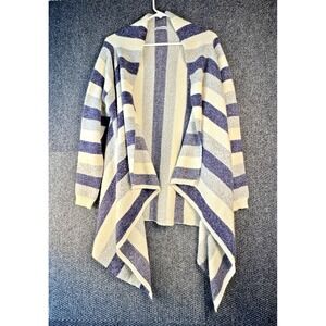 Dainty Hooligan‎ Womens Multicolor Striped Open Front Cabincore Cardigan Size M